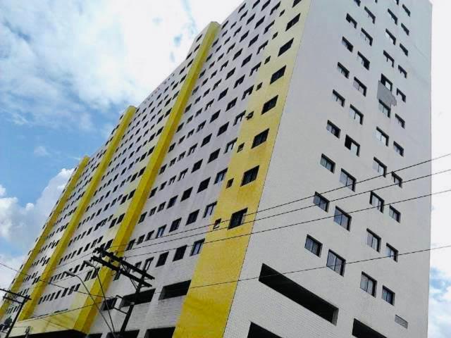 Lindo Flat Na Praia Da Ocian - Praia Grande Exteriör bild