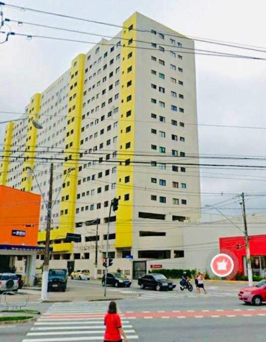 Lindo Flat Na Praia Da Ocian - Praia Grande Exteriör bild